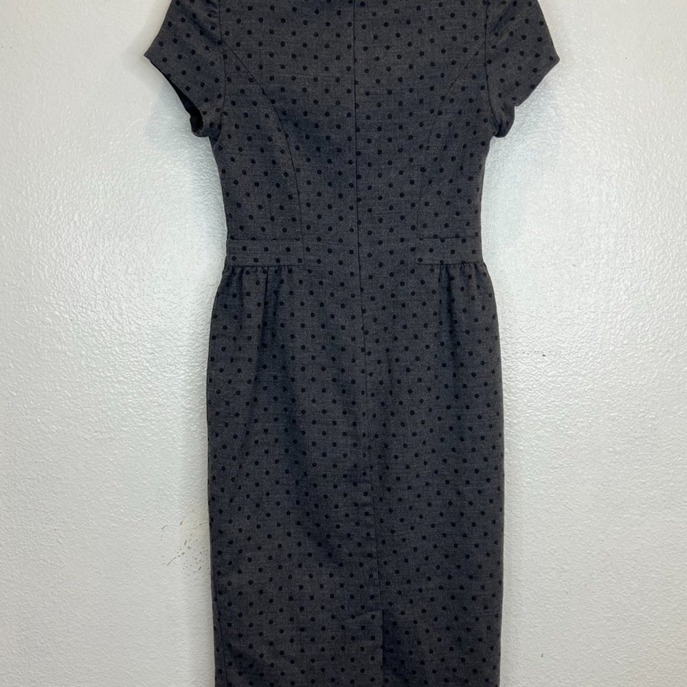 BODEN POLKA DOT WOOL TULIP DRESS WQ066 SIZE US 2R - Picture 4 of 6